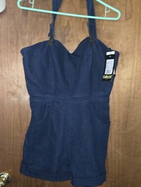 Collectif Retro Denim Romper